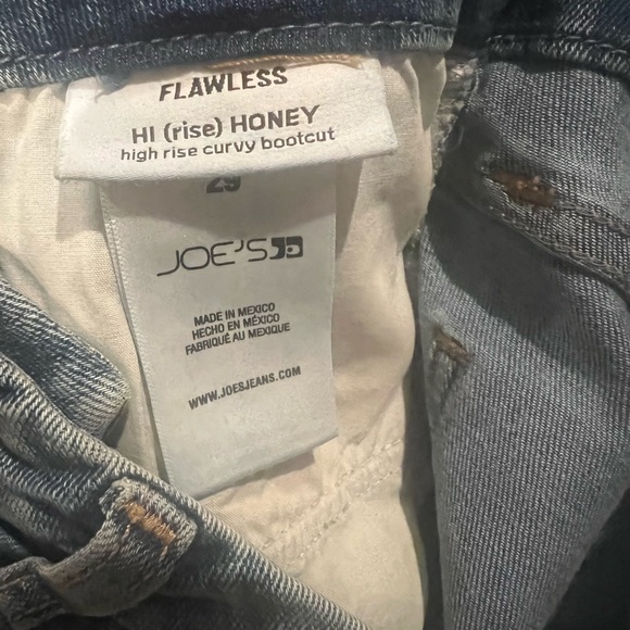 JOE’S size 29 Women’s style flawless Hi rise Honey. New with Tag. Buttery soft. - Picture 8 of 10